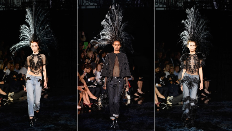 Illustration for article titled Marc Jacobs' Final Show for Louis Vuitton Was a Thing of Dark Beauty
